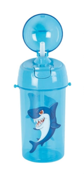 Ravensden 500ml Children's Water Bottle - Blue Shark