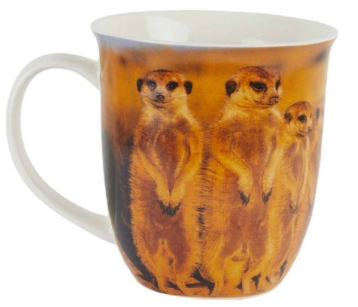 Ravensden Meerkat Porcelain Mug 480ml