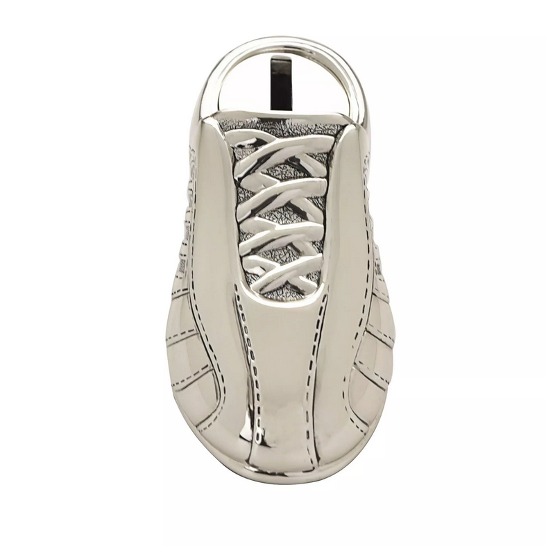 Bambino Silver Plated Football Money Box