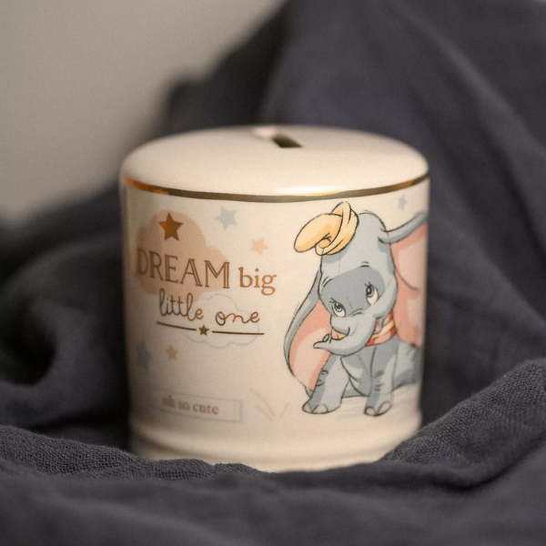 Disney Dumbo Magical Beginnings Ceramic Money Bank