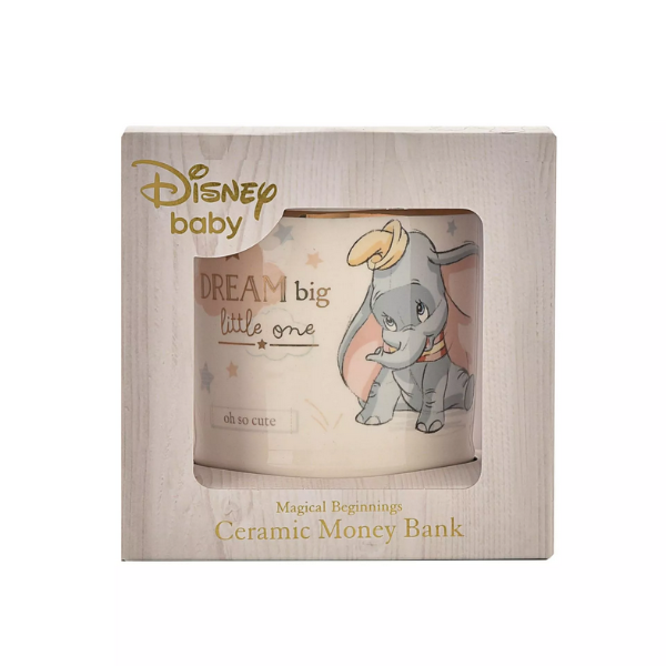 Disney Dumbo Magical Beginnings Ceramic Money Bank