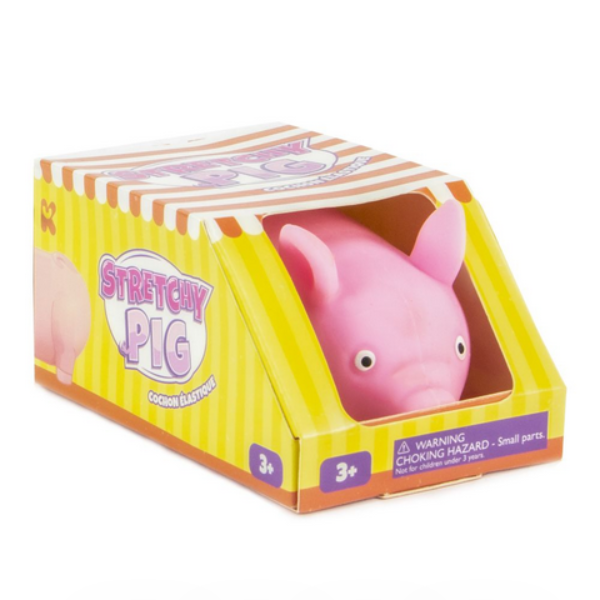 Keycraft Stretchy Pig 9cm