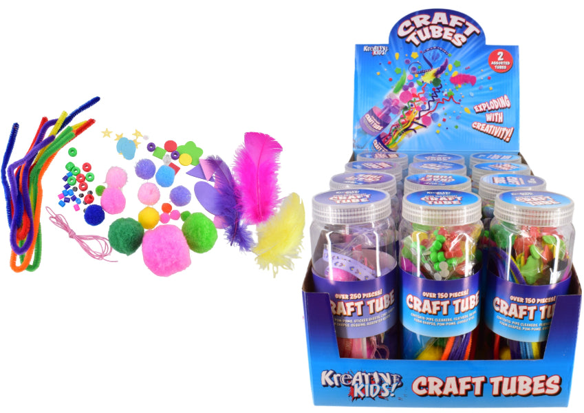Kreative Kids Arts and Craft 150 Pieces Set Jar
