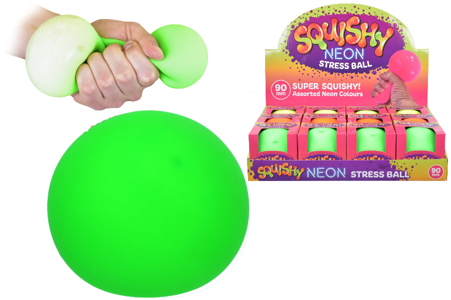 Kandy Toys Squishy Neon Stress Ball