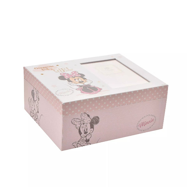 Disney Magical Beginnings Minnie Keepsake Box with Photo 23cms
