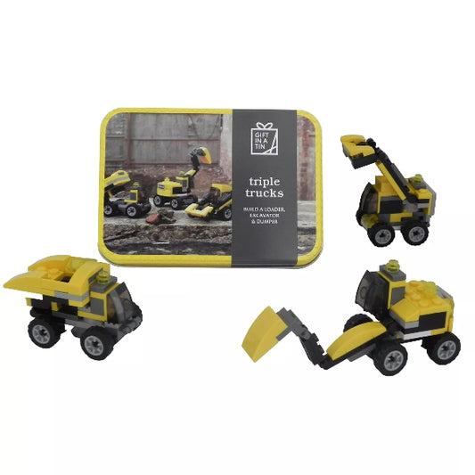 Apples to Pears Triple Trucks In A Tin
