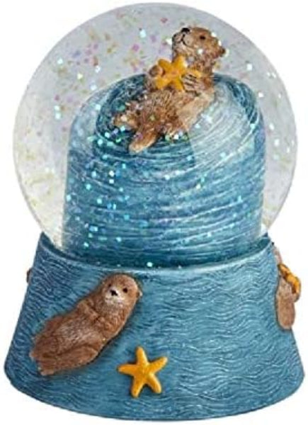 Ravensden Sea Otter Snow Globe 8cm