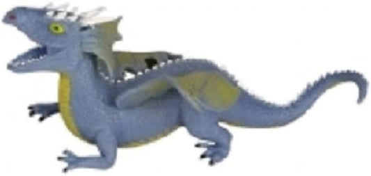 Toy dragon figure on a white background