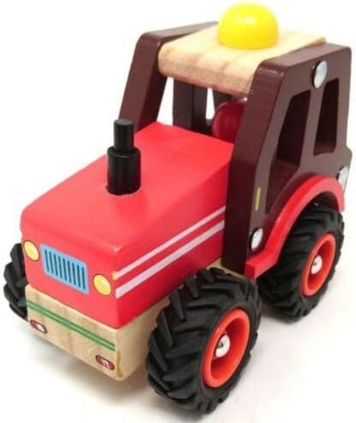 Majigg Wooden Tractor 13cms