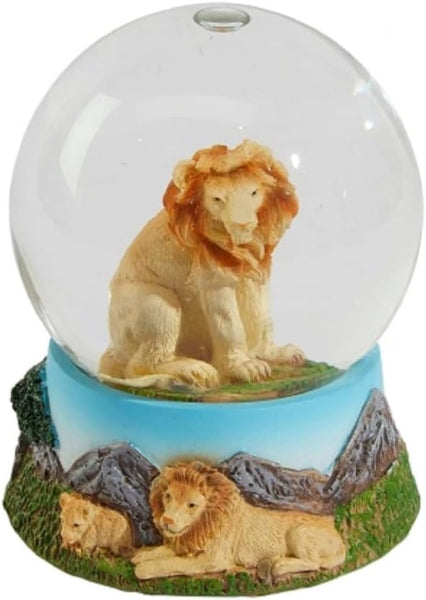 Ravensden Lion Snow Globe 8cm