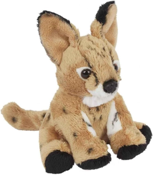 Ravensden Plush Serval Soft Toy, 15cm