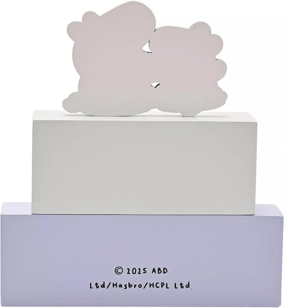 Decorative item with a cartoon character on a white background