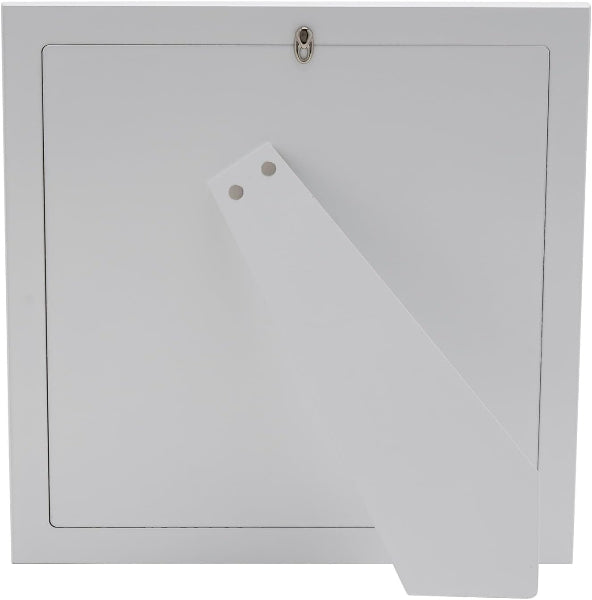 Clear plastic sheet with a clip on a gray background