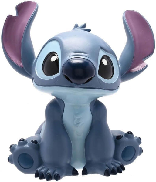Blue cartoon character with large ears on a white background