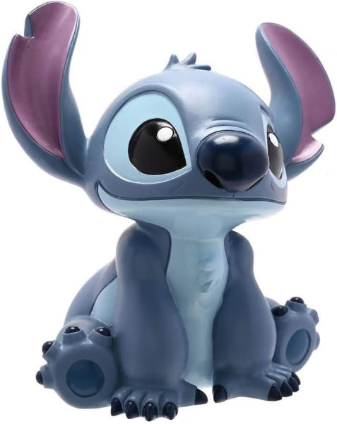 Blue cartoon character with large ears on a white background