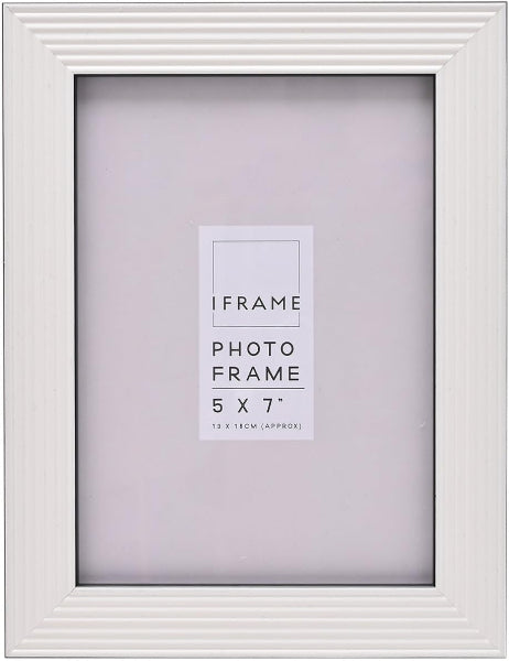 Impressions IFrame Black and White Photo Frame 5" x 7"