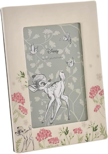 Disney Forest Friends Bambi Ceramic Frame - 4" X 6"