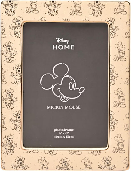 Disney Home Mickey Mouse photo frame with cartoon character pattern