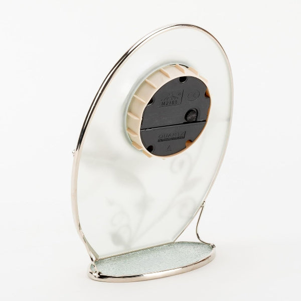 Decorative object with a circular design on a white background