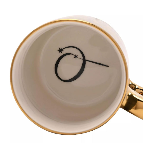 Mug with a star design on a white background