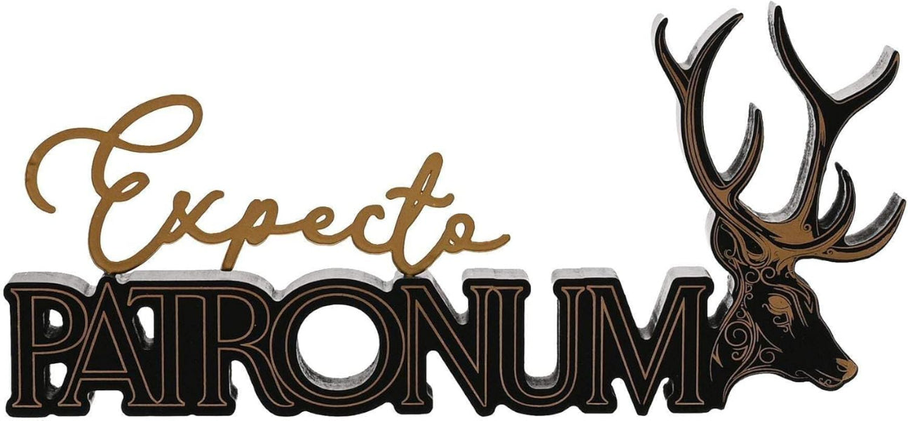 Warner Bros Harry Potter Alumni Spell Sign Expecto Patronum 29cms