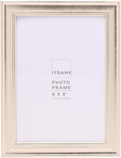 Impressions iFrame Silver Finish Frame 6" x 8"