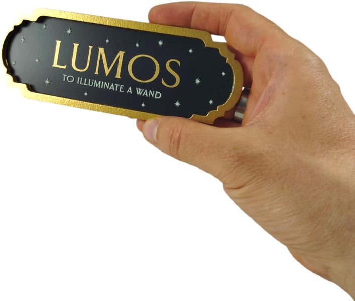 Warner Bros Harry Potter Alumni Spell Lumos Sign
