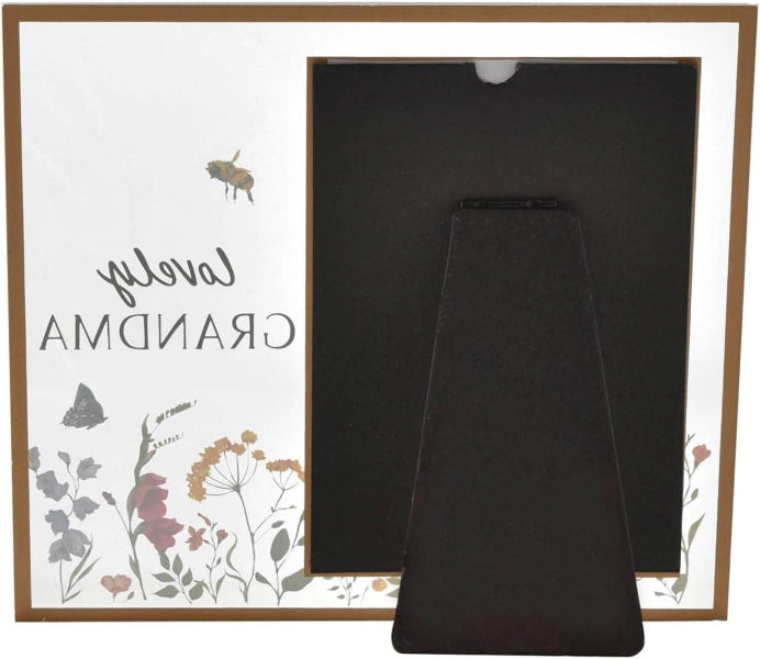 Two black phone cases stacked inside a decorative frame with text and illustrations.