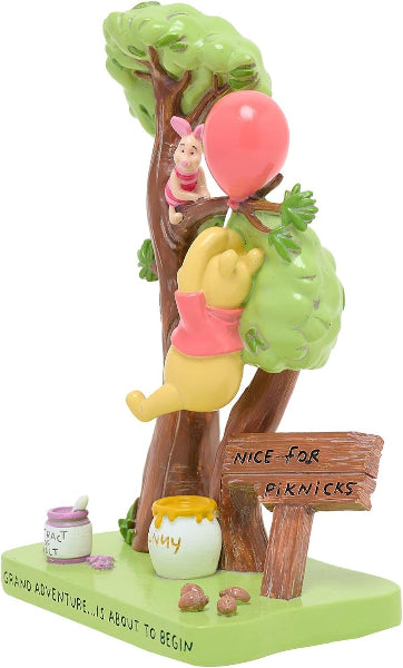 Disney Winnie the Pooh & Friends Figurine - A Grand Adventure Is About To Begin 16cms