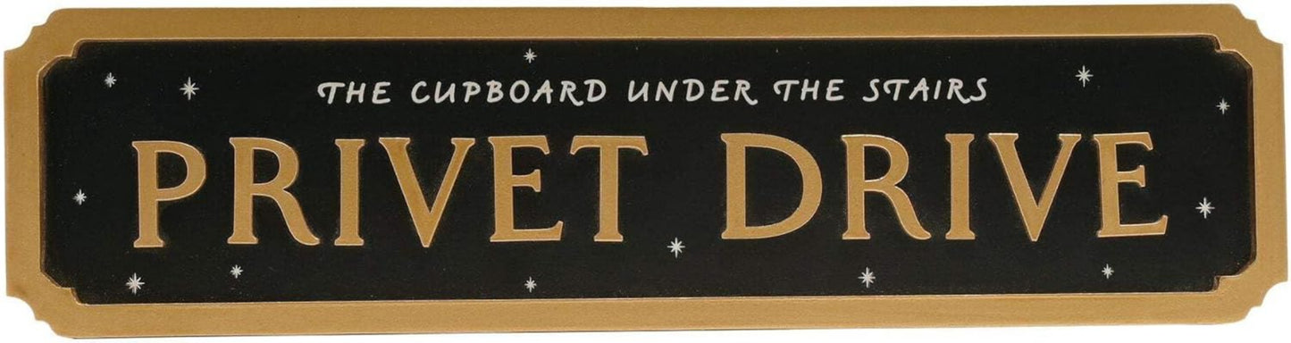 Harry Potter Alumni Black Metal Street Sign - Privet Drive