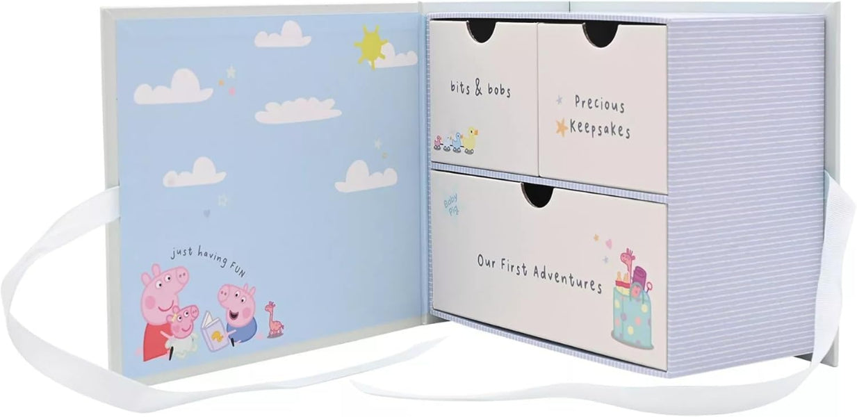 Children's photo album with cartoon design on a white background