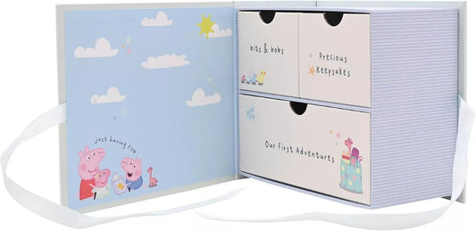 Children's photo album with cartoon design on a white background