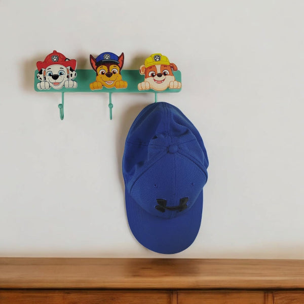 Paw Patrol Wooden Wall Hooks