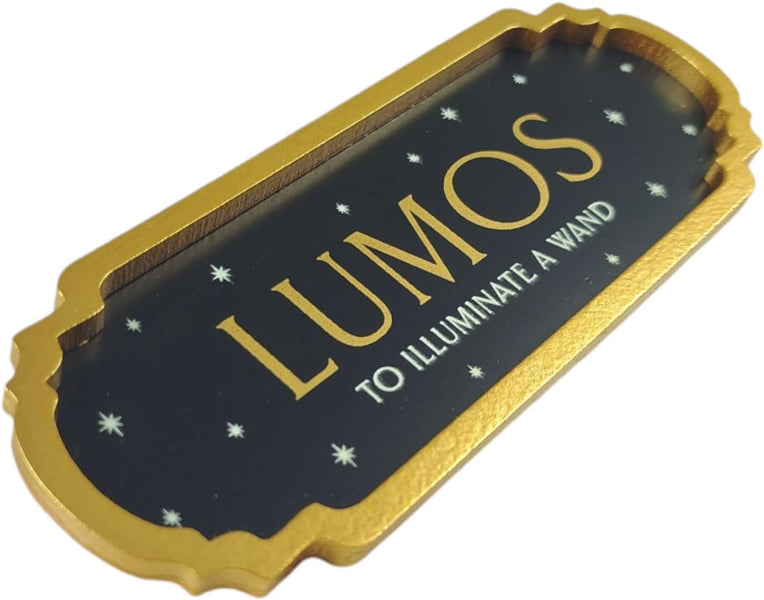 Warner Bros Harry Potter Alumni Spell Lumos Sign