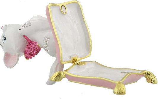 Disney Classic Trinket Box The Aristocats Marie 8.5cms