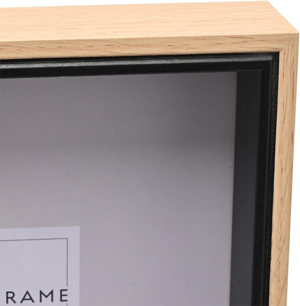 Impressions iFrame Gold Finish Set of 3 Frames - Wood & Black Two Tone - 4" x 6", 5" x 7" & 6" x 8" Ridged