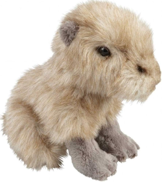 Plush toy of a lion cub on a white background