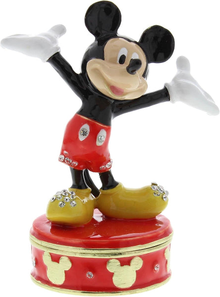 Disney Classic Mickey Mouse Trinket Box 9cms