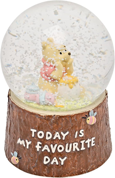 Disney Winnie The Pooh Resin Waterball / Snowglobe
