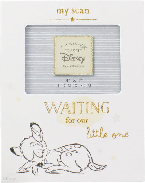 Disney-themed product packaging with text and a small illustration of a character.