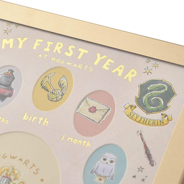 Harry Potter My First Year Photo Frame Monthly Pictures