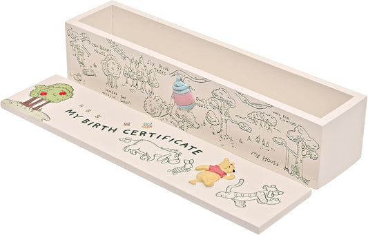 Disney Winnie The Pooh & Friends Birth Certificate Tube 23cms