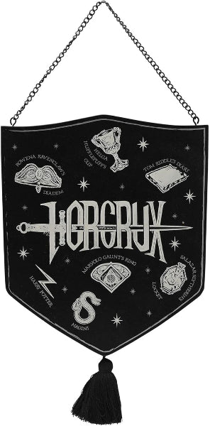 Harry Potter Dark Arts Glow In The Dark Wooden Horcrux Plaque