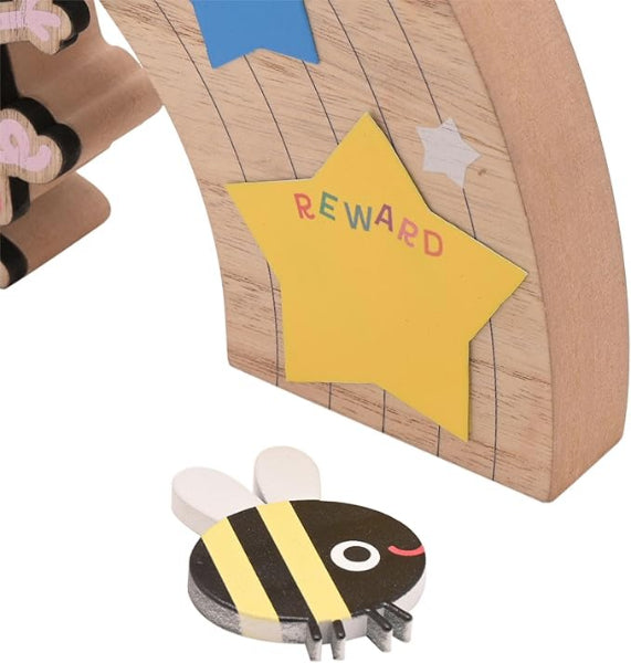 Peppa Pig Rainbow Reward Chart 15x30cms