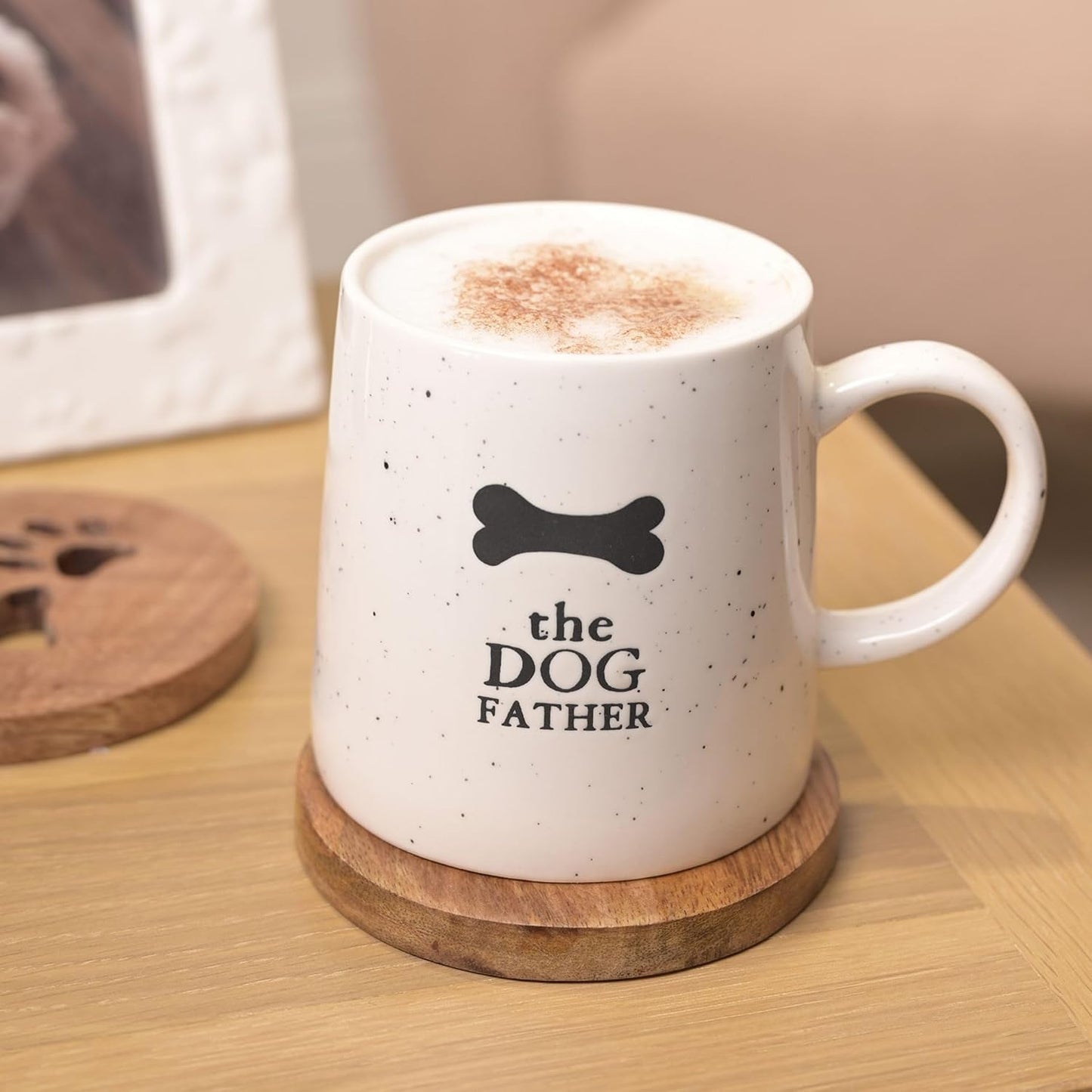 Best of Breed Stoneware Ceramic The Dog Father Mug  350ml