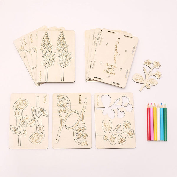 Apples to Pears – Gift in A Tin Crafting Kit - British Wildflowers