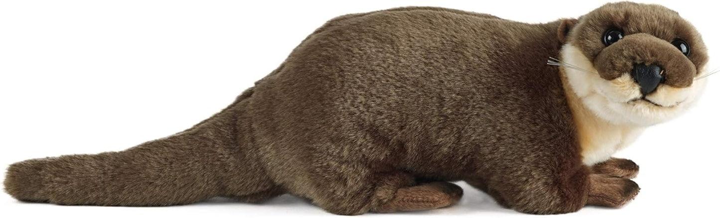 Living Nature Large Otter Plush Soft Toy 32cms