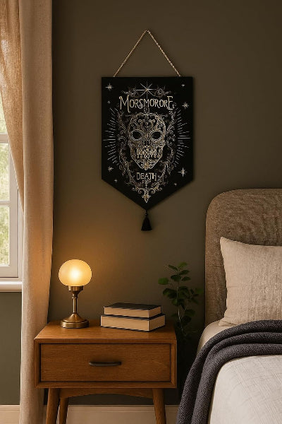 Harry Potter Morsmordre Death Eater Glow in the Dark Wall Banner 59cms