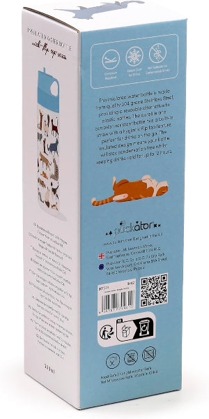 Back view of a product packaging with text and illustrations on a white background