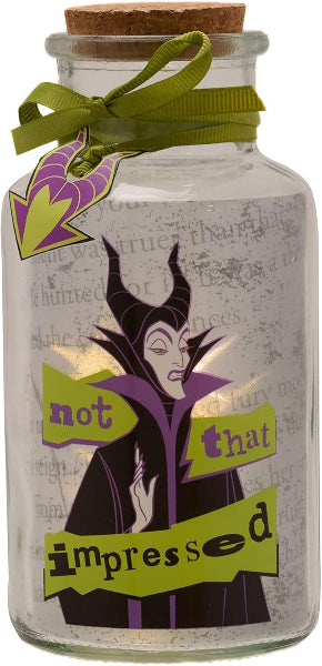 Disney Villans Light Up Maleficent Jar 17cms
